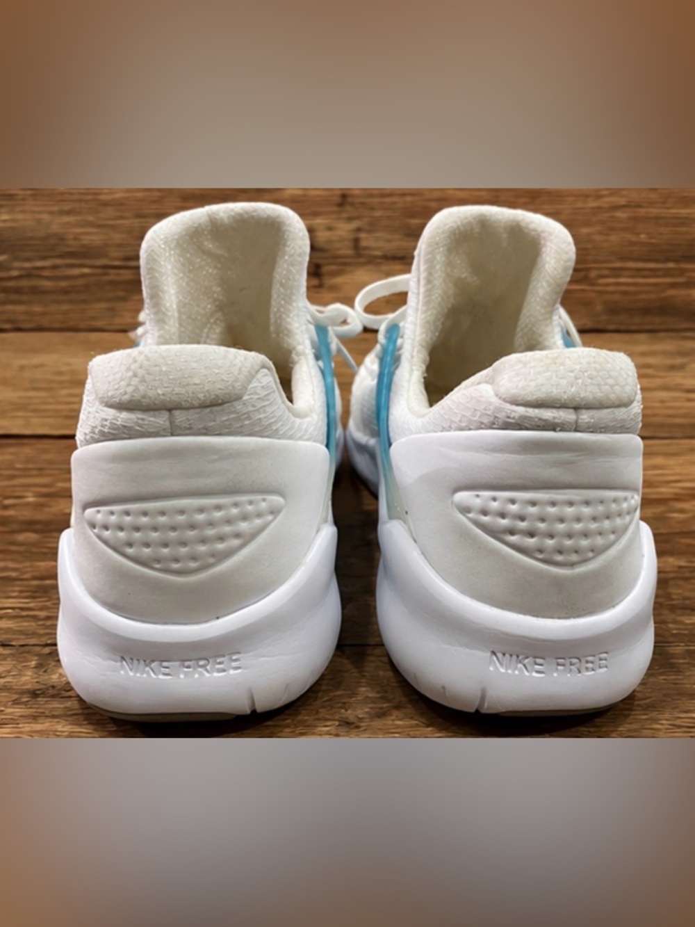 Nike Free TR 8 Training Shoes White/Blue Men’s Size 9 AH9395-104 Cross Training - Picture 4 of 6